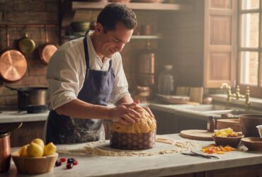 ingredientes para fazer panetone