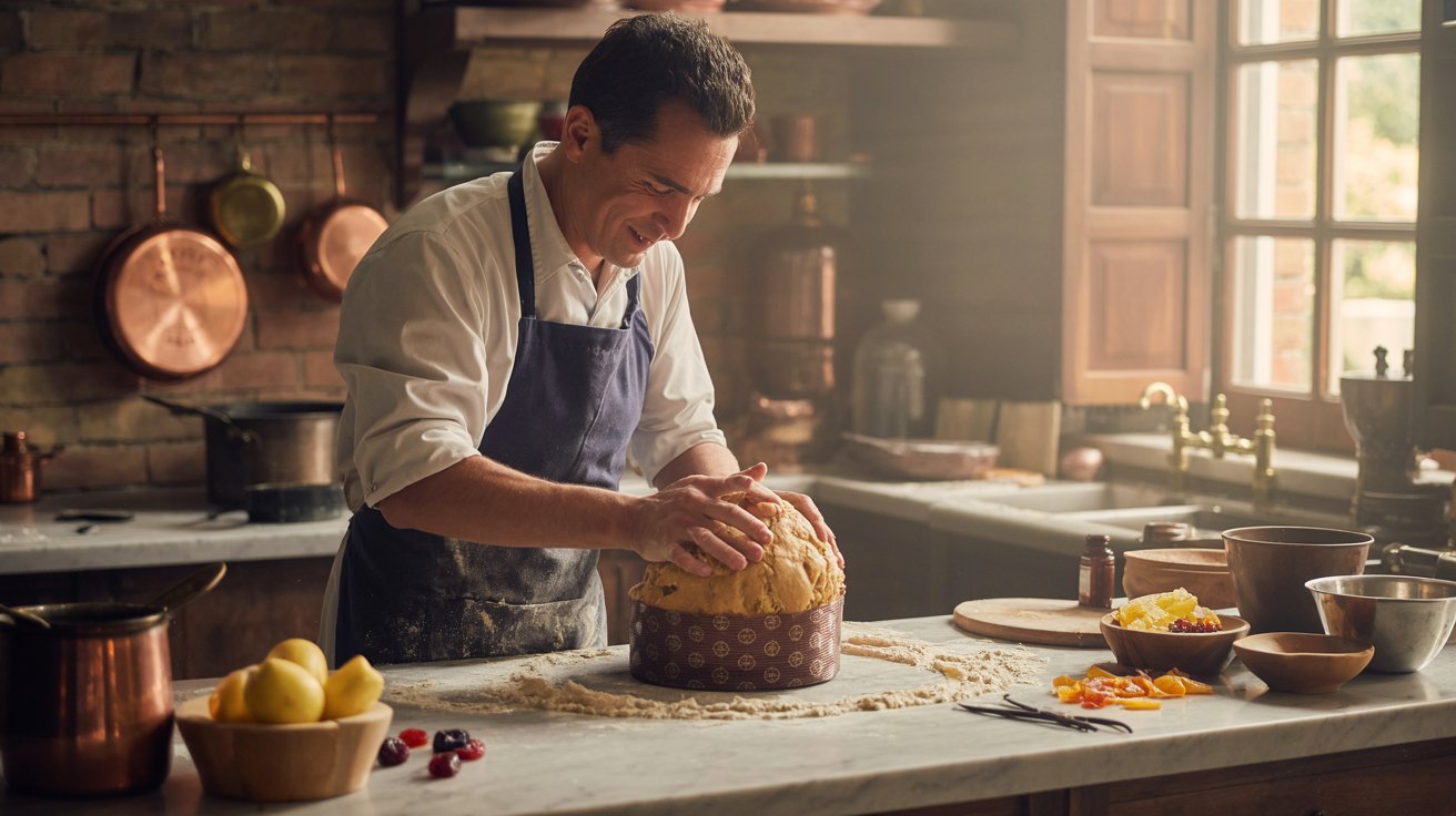 ingredientes para fazer panetone
